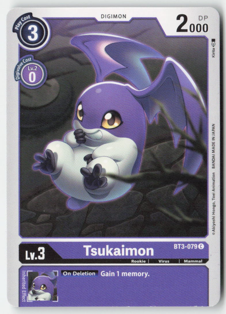 Tsukaimon BT3-079 Normal Common Near Mint, Front