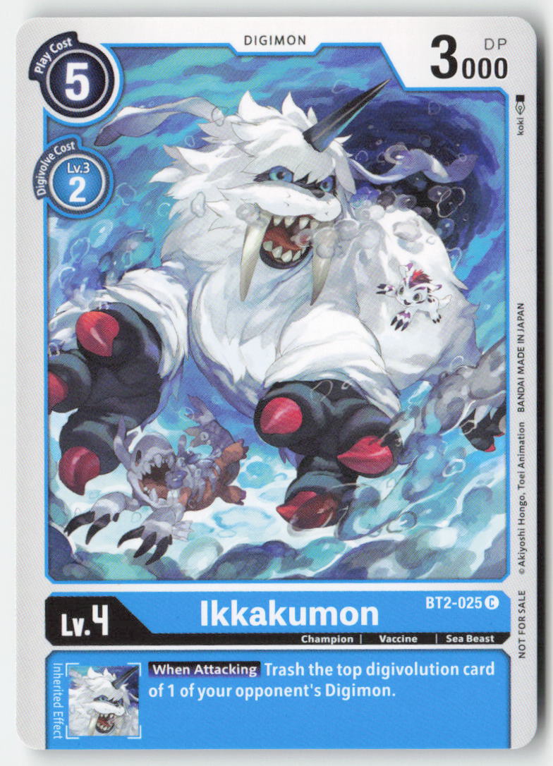Ikkakumon (Official Tournament Pack Vol.3) BT2-025 Normal Common Near Mint