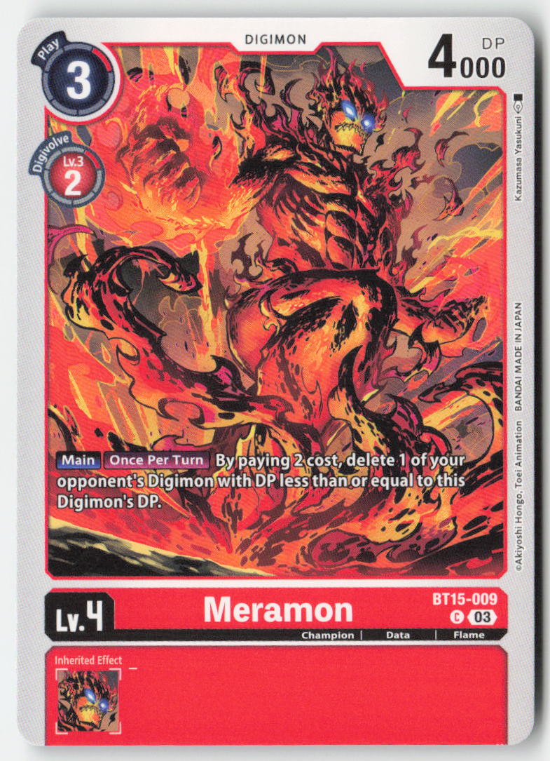 Meramon BT15-009 Normal Common Near Mint