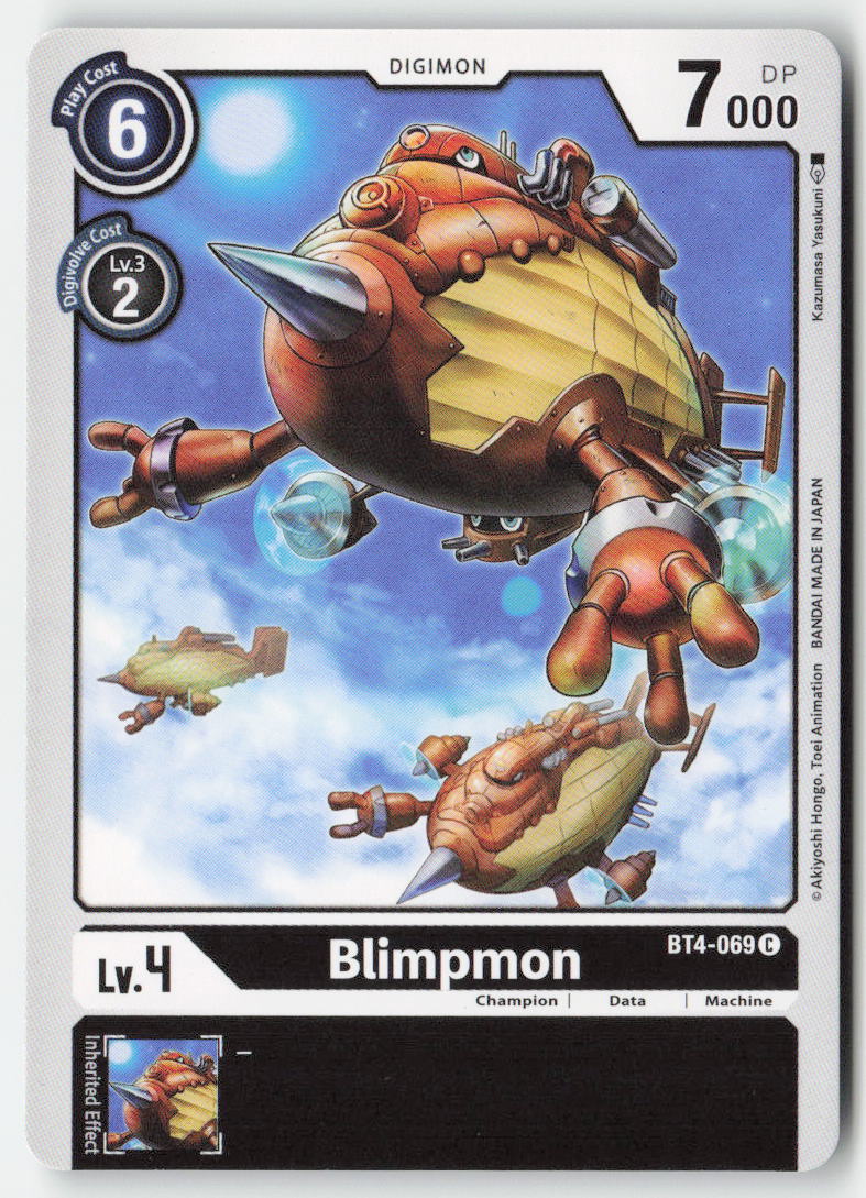 Blimpmon BT4-069 Normal Common Near Mint, Front