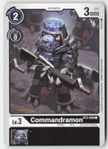 Commandramon BT3-059 Normal Common Near Mint