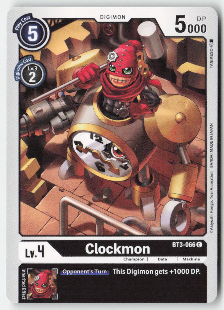 Clockmon BT3-066 Normal Common Near Mint