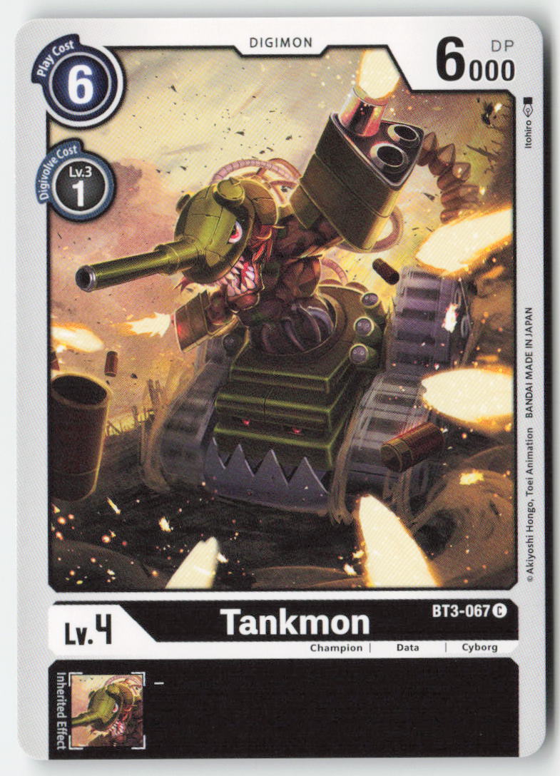 Tankmon BT3-067 Normal Common Near Mint