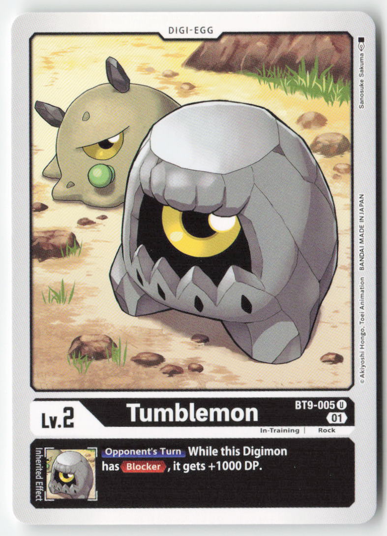 Tumblemon BT9-005 Normal Uncommon Near Mint