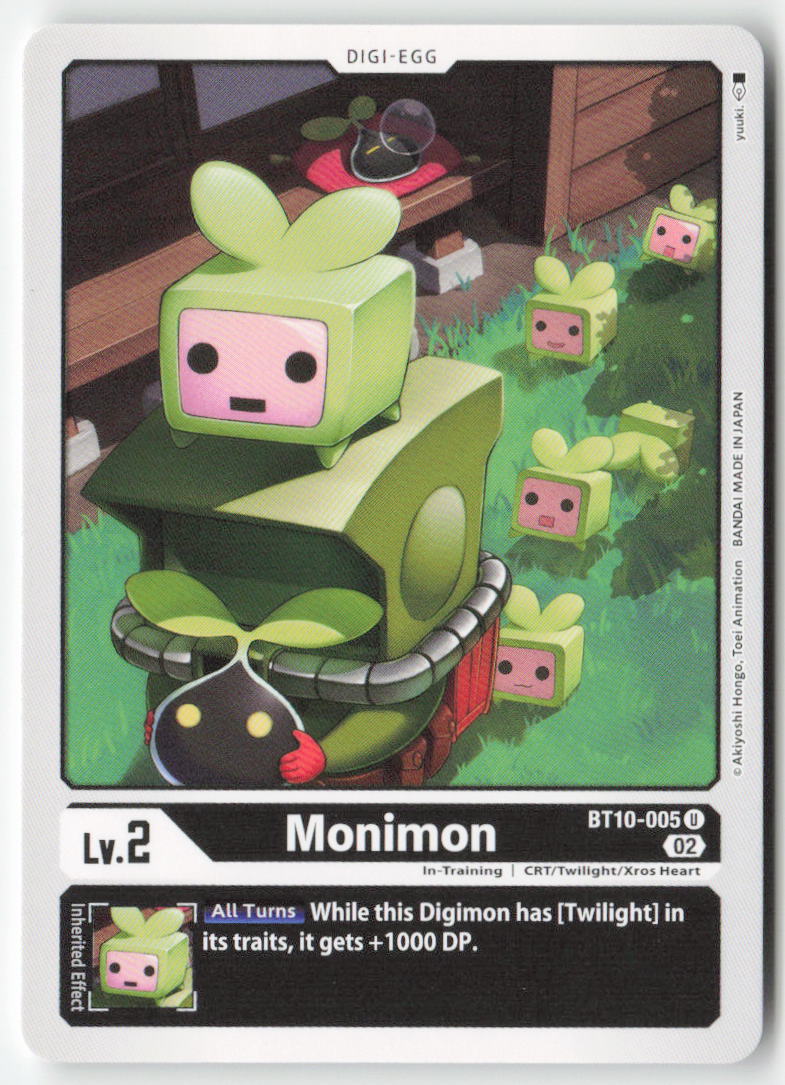 Monimon BT10-005 Normal Uncommon Near Mint