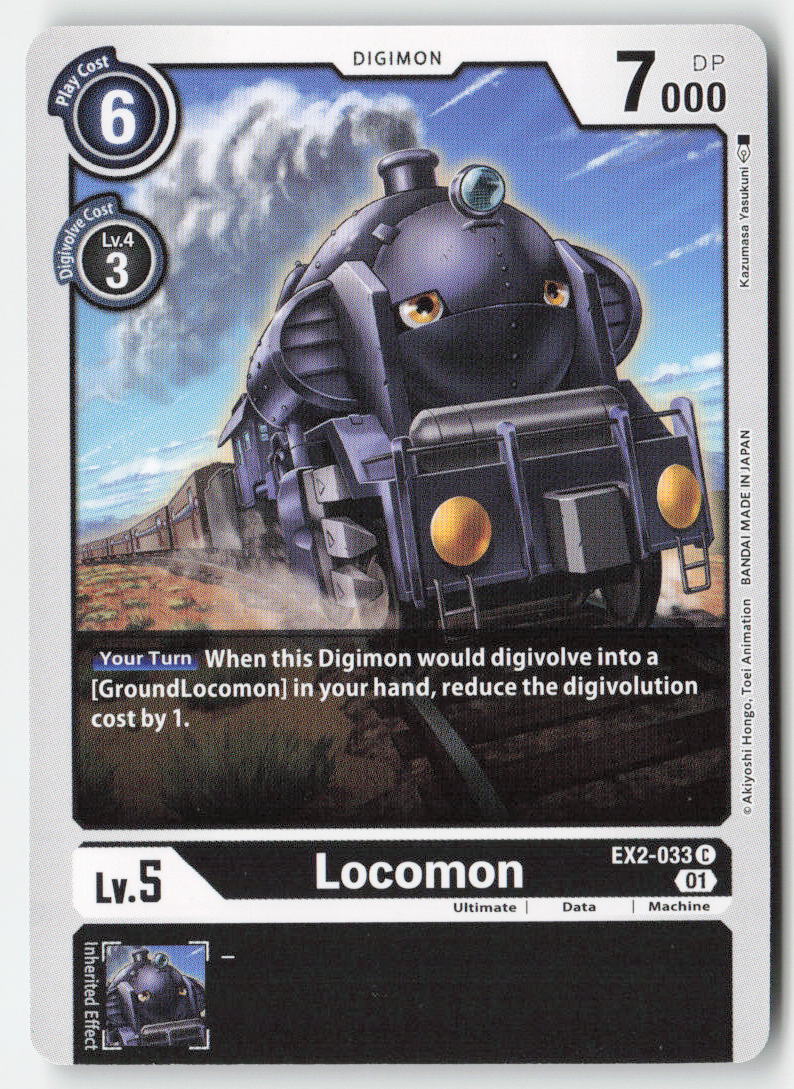 Locomon EX2-033 Normal Common Near Mint