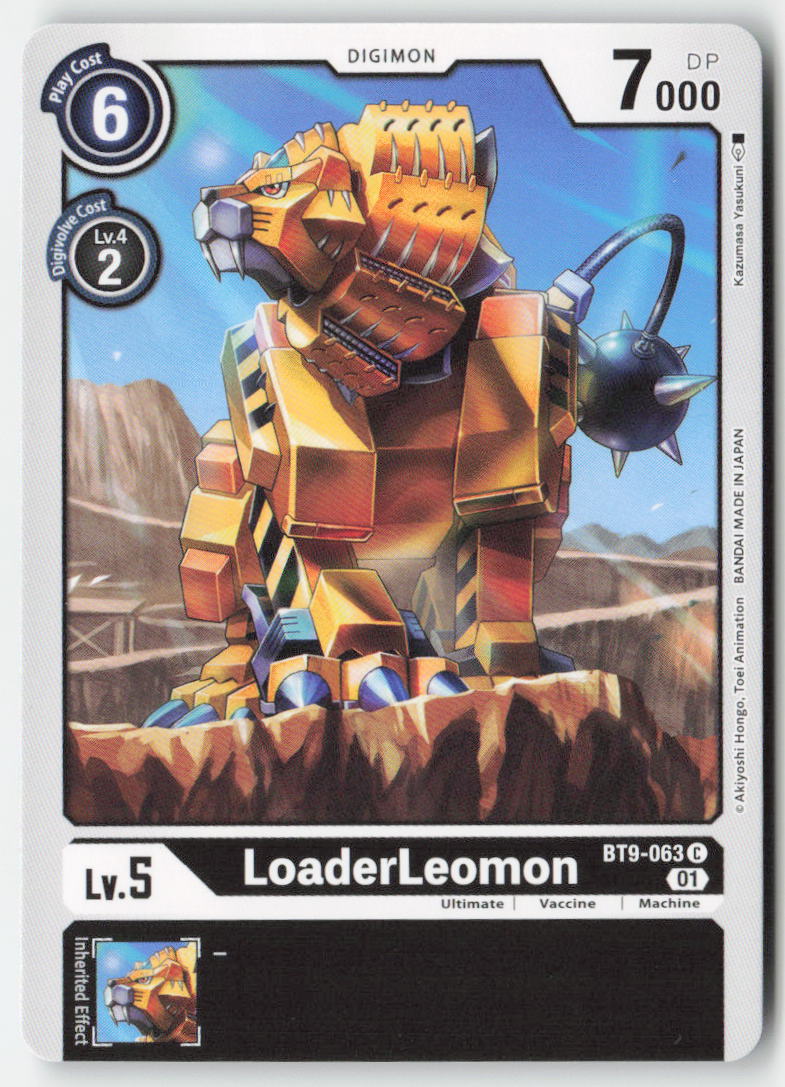LoaderLeomon BT9-063 Normal Common Near Mint, Front
