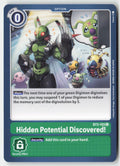 Hidden Potential Discovered! BT3-103 Normal Uncommon Near Mint