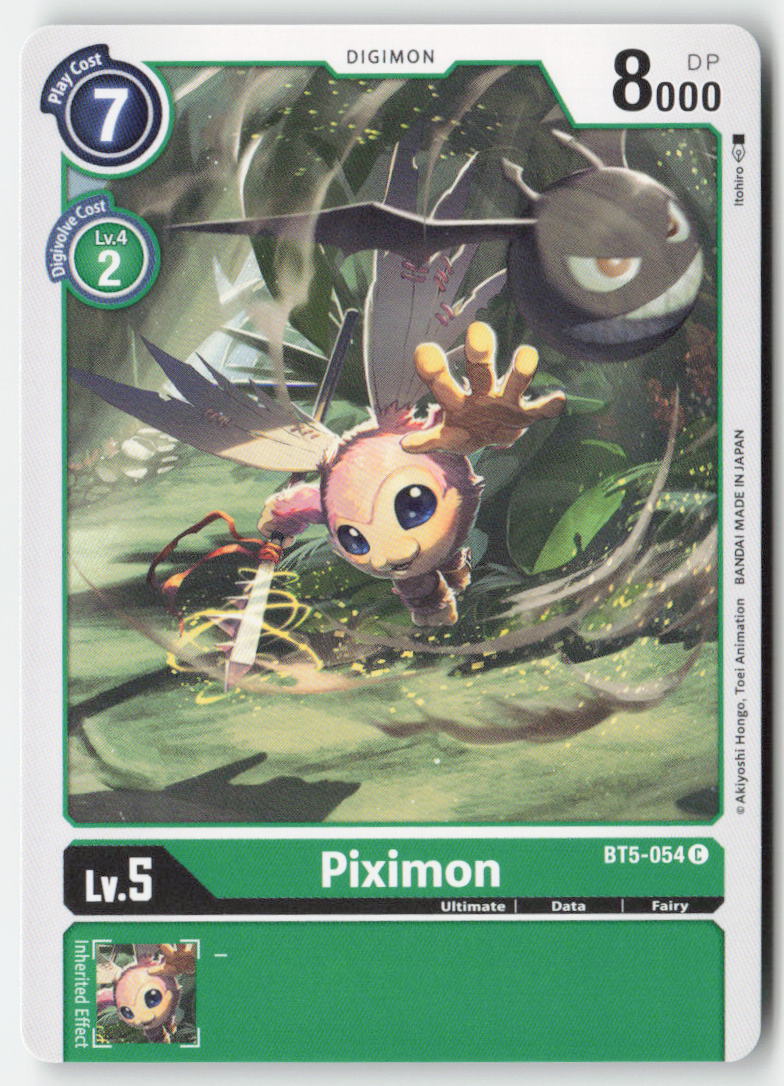 Piximon BT5-054 Normal Common Near Mint, Front