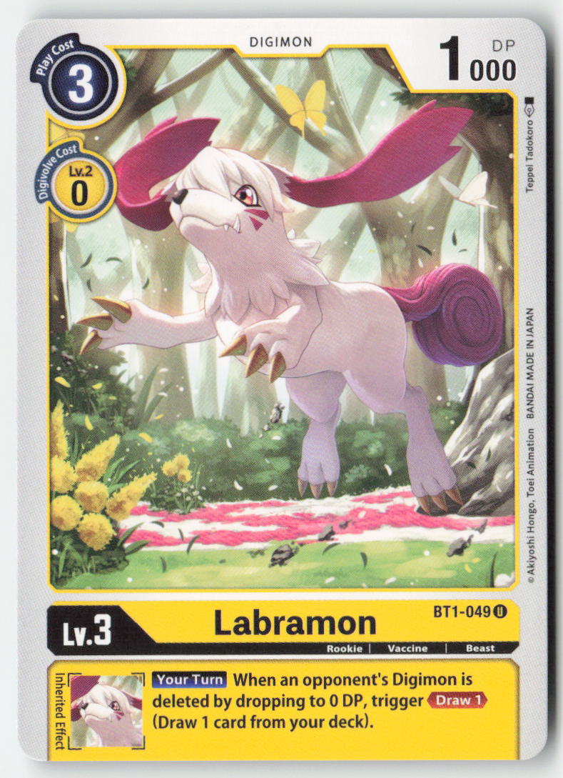 Labramon BT1-049 Normal Uncommon Near Mint, Front