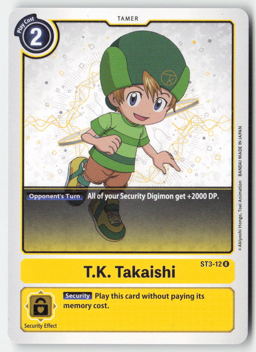 T.K. Takaishi ST3-12 Normal Rare Near Mint
