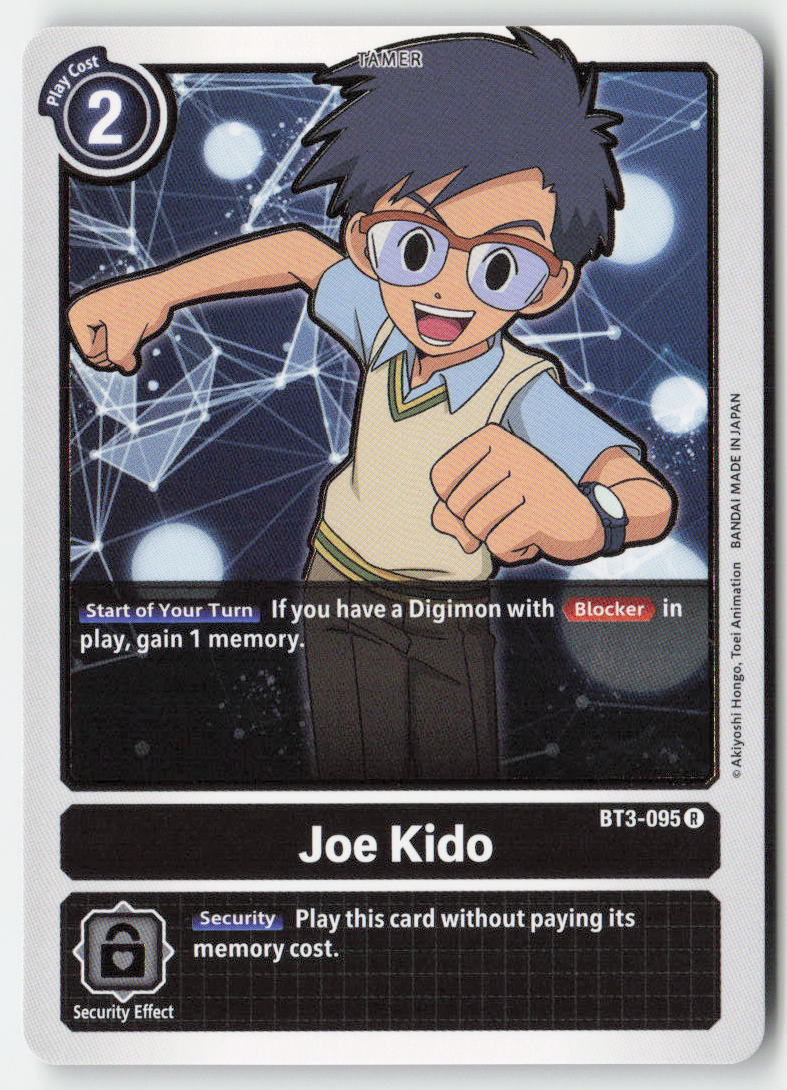 Joe Kido BT3-095 Normal Rare Near Mint, Front