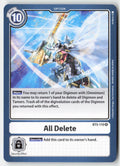 All Delete BT5-110 Normal Rare Near Mint