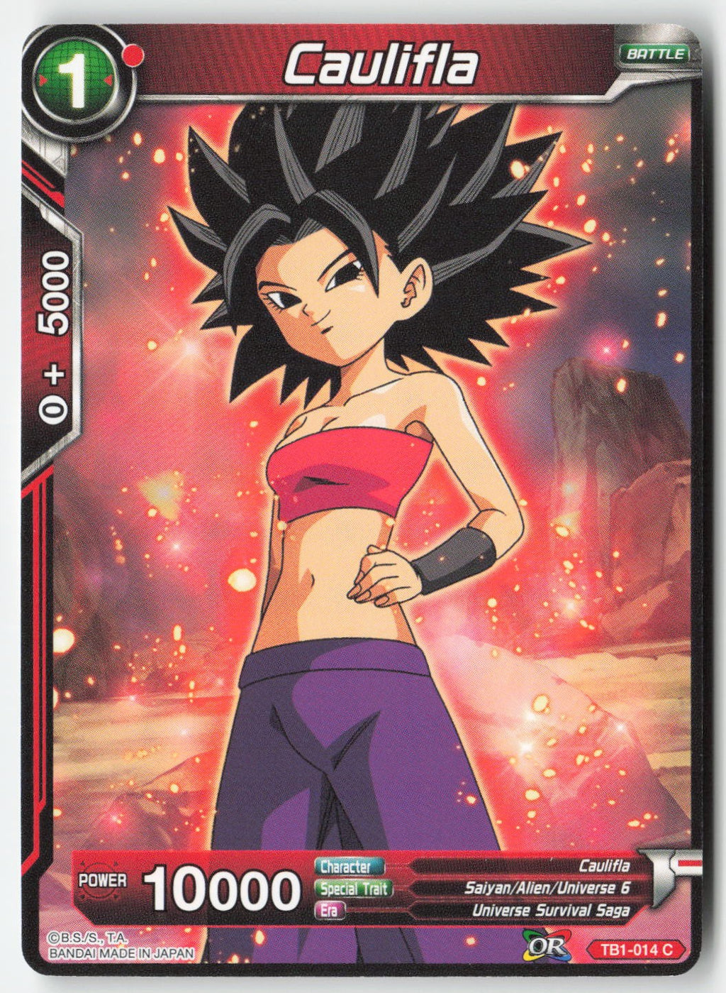 Caulifla TB1-014 Normal Common Lightly Played