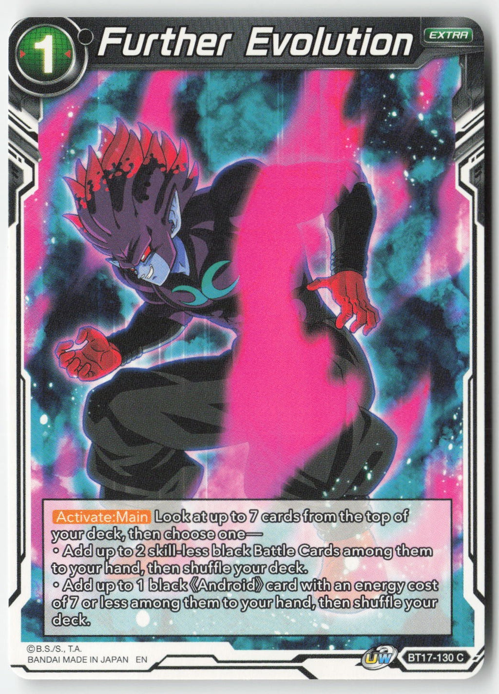 Further Evolution BT17-130 Normal Common Lightly Played