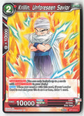 Krillin, Unforeseen Savior BT7-013 Normal Common Lightly Played