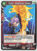 Trunks, Adventure's Advent BT17-014 Normal Common Lightly Played