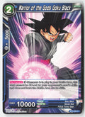 Warrior of the Gods Goku Black BT2-055 Normal Common Lightly Played