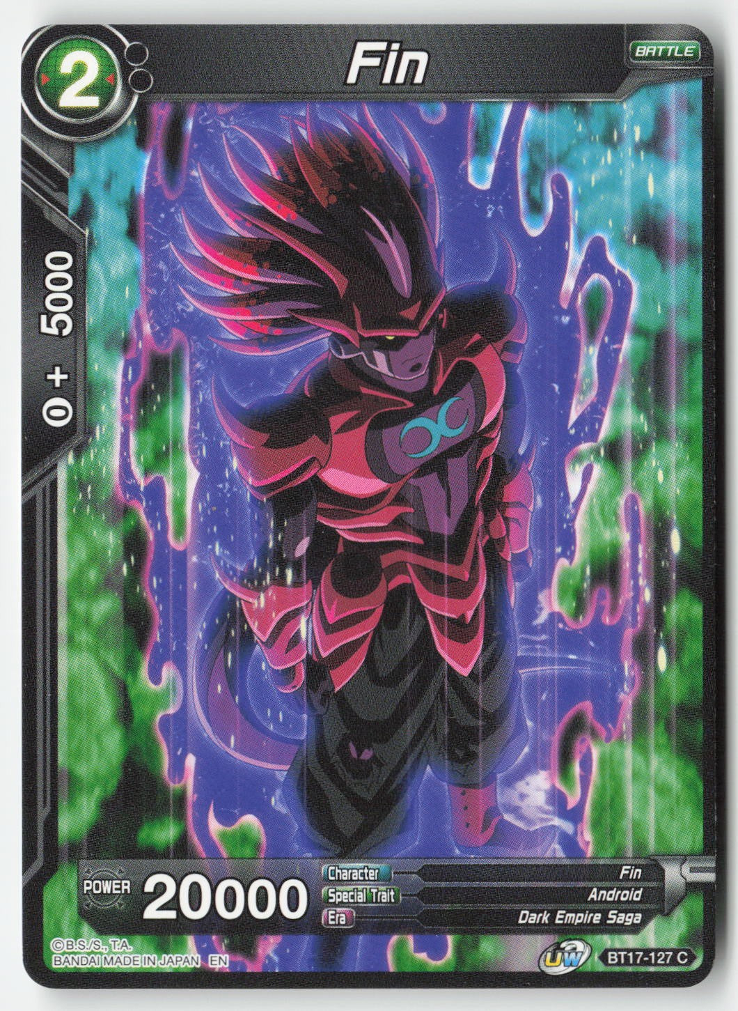 Fin BT17-127 Normal Common Lightly Played, Front