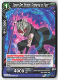 Demon God Shroom, Preparing to Fight BT17-124 Normal Common Lightly Played