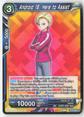 Android 18, Here to Assist BT19-062 Normal Common Lightly Played