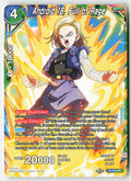 Android 18, Full of Rage P-172 Normal Common Lightly Played