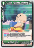 Krillin, Training's Beginning BT18-067 Normal Common Lightly Played