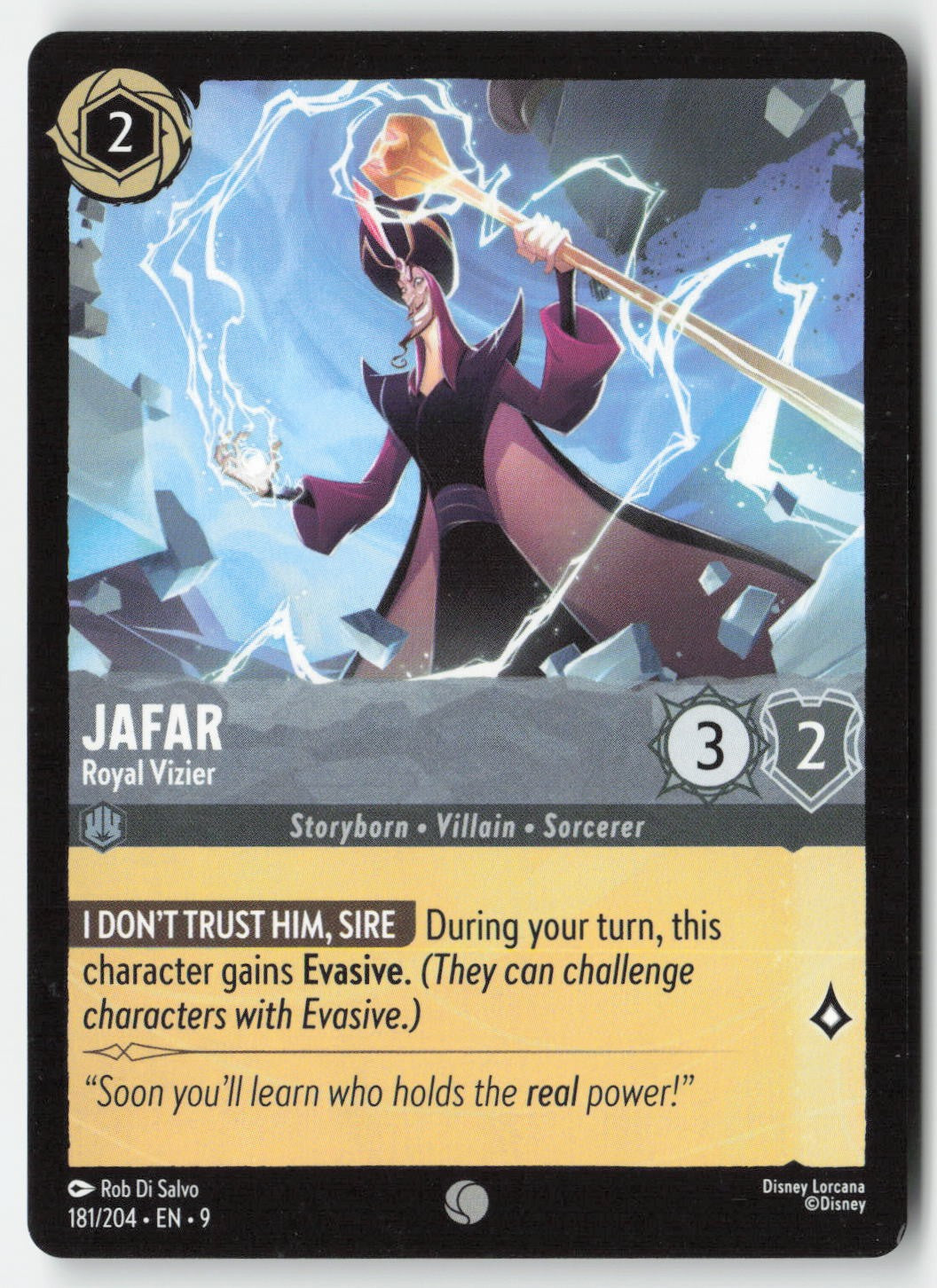 Jafar - Royal Vizier 181/204 Normal Common Lightly Played