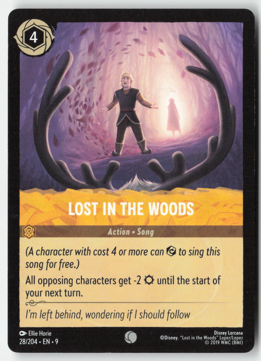 Lost in the Woods 28/204 Normal Common Lightly Played