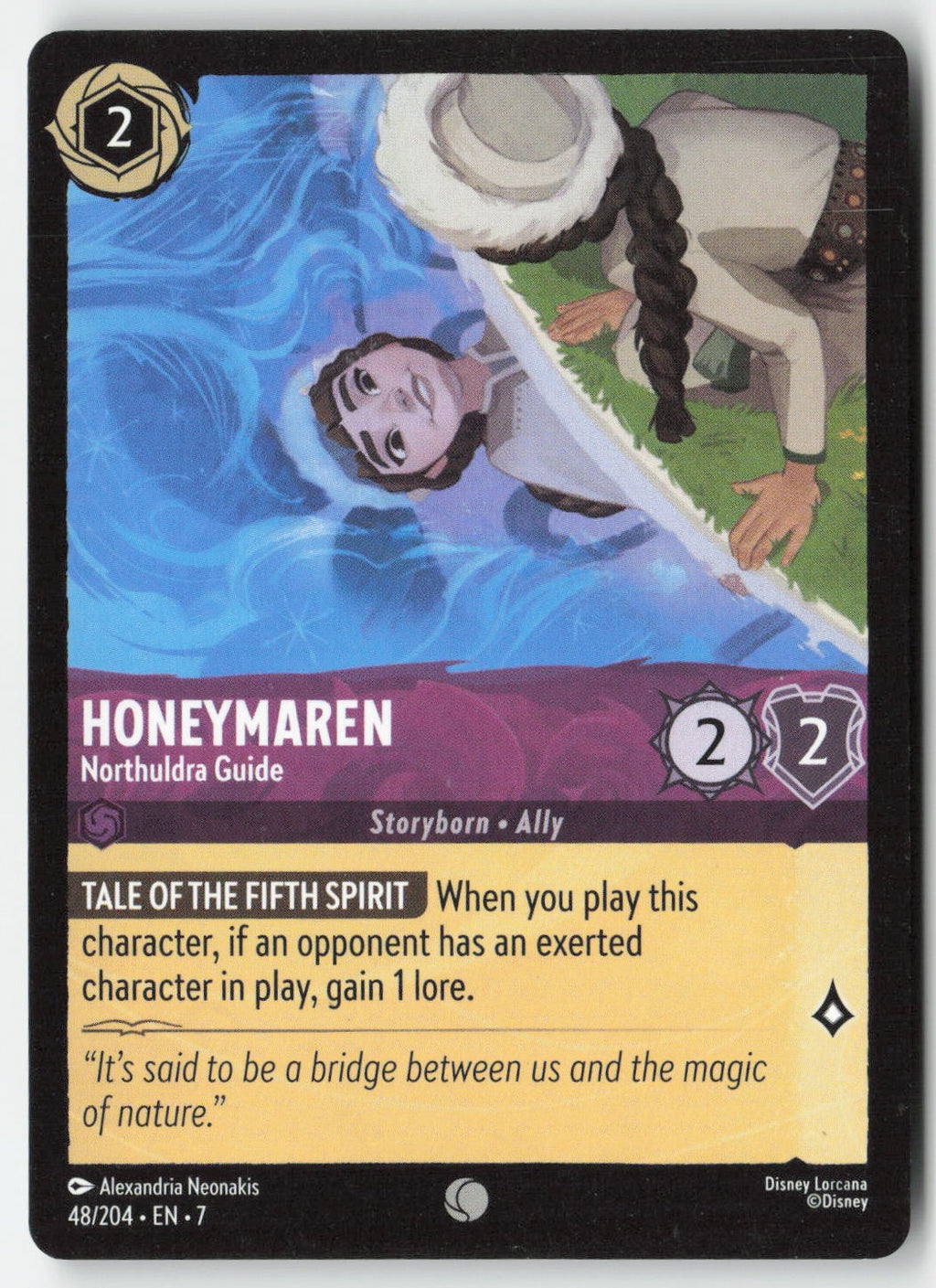 Honeymaren - Northuldra Guide 48/204 Normal Common Lightly Played