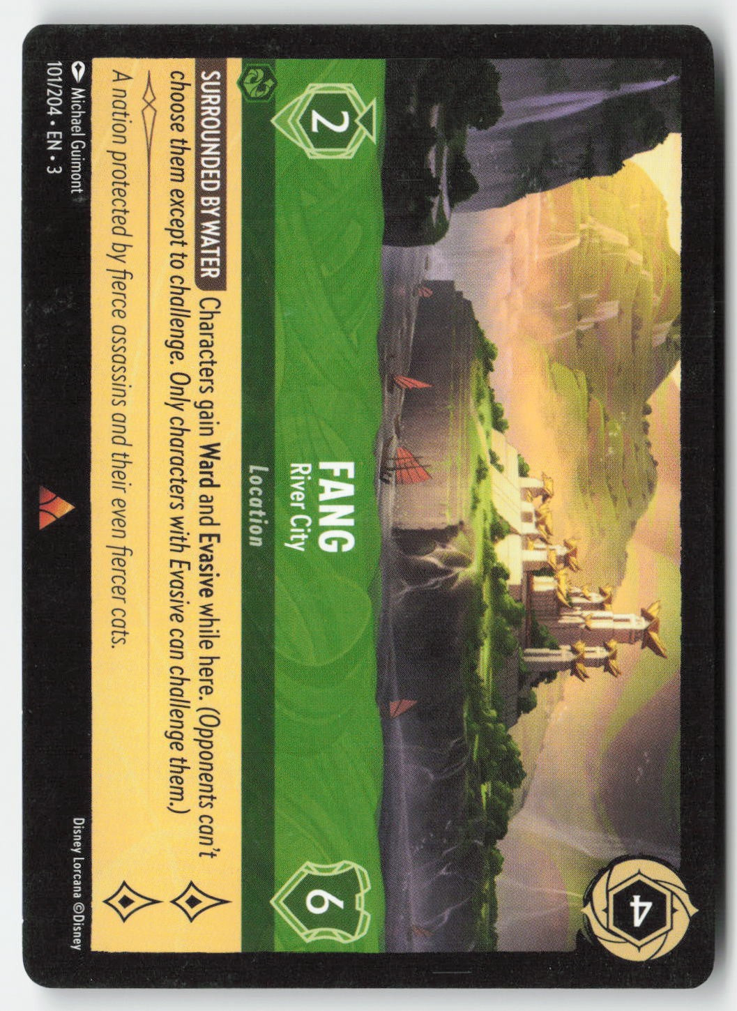 Fang - River City 101/204 Normal Rare Lightly Played