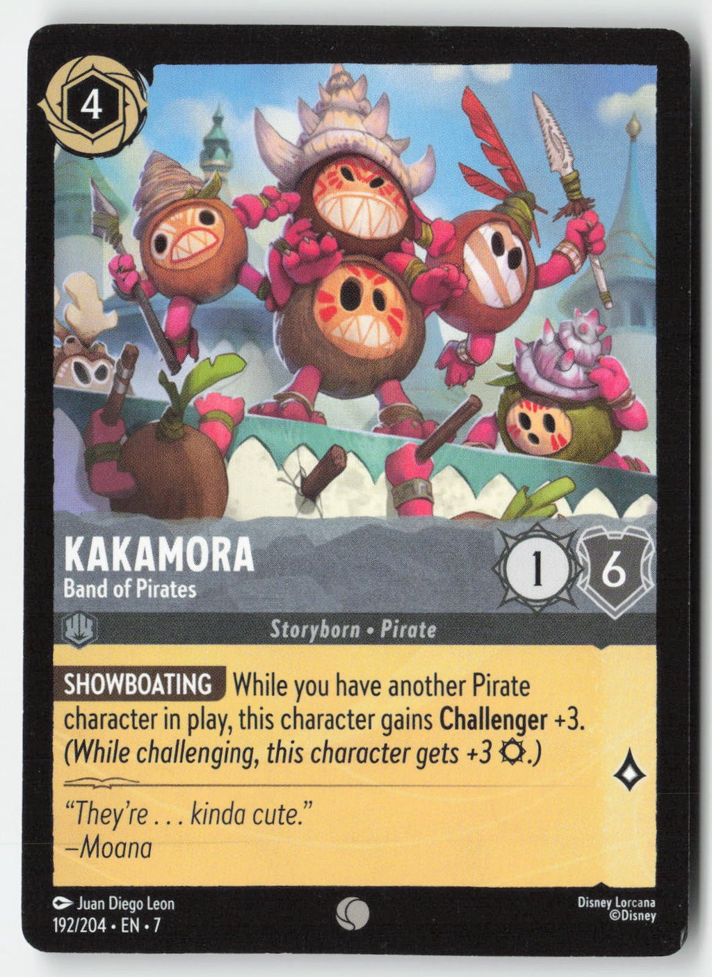 Kakamora - Band of Pirates 192/204 Normal Common Lightly Played