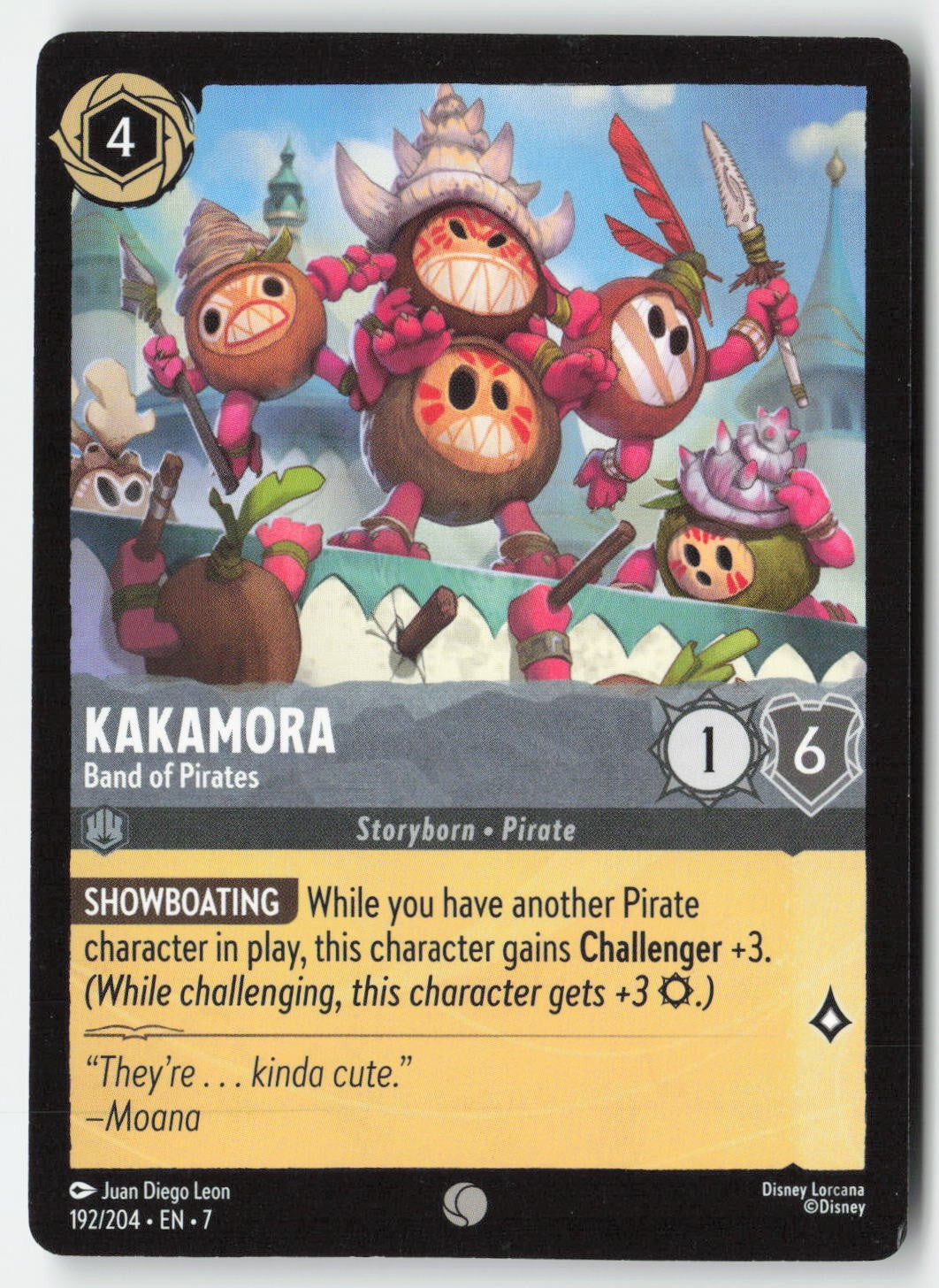 Kakamora - Band of Pirates 192/204 Normal Common Lightly Played