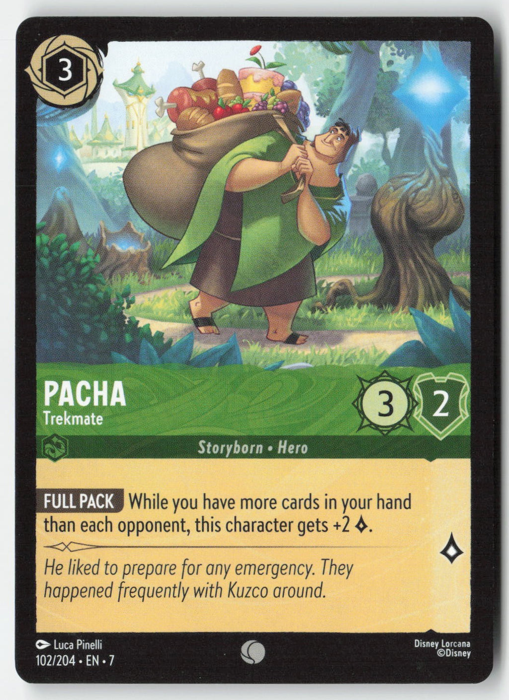 Pacha - Trekmate 102/204 Normal Common Lightly Played