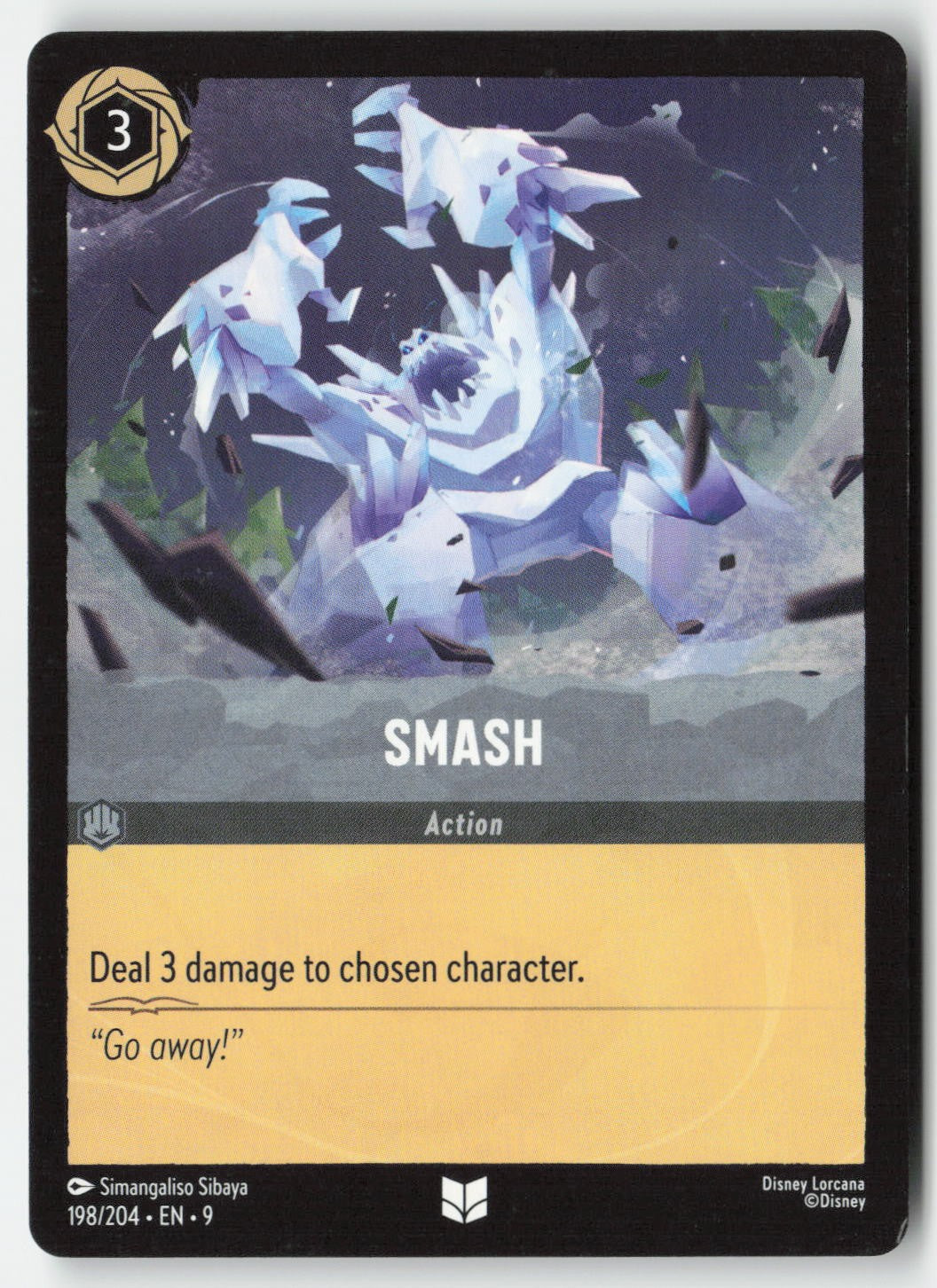 Smash 198/204 Normal Uncommon Lightly Played