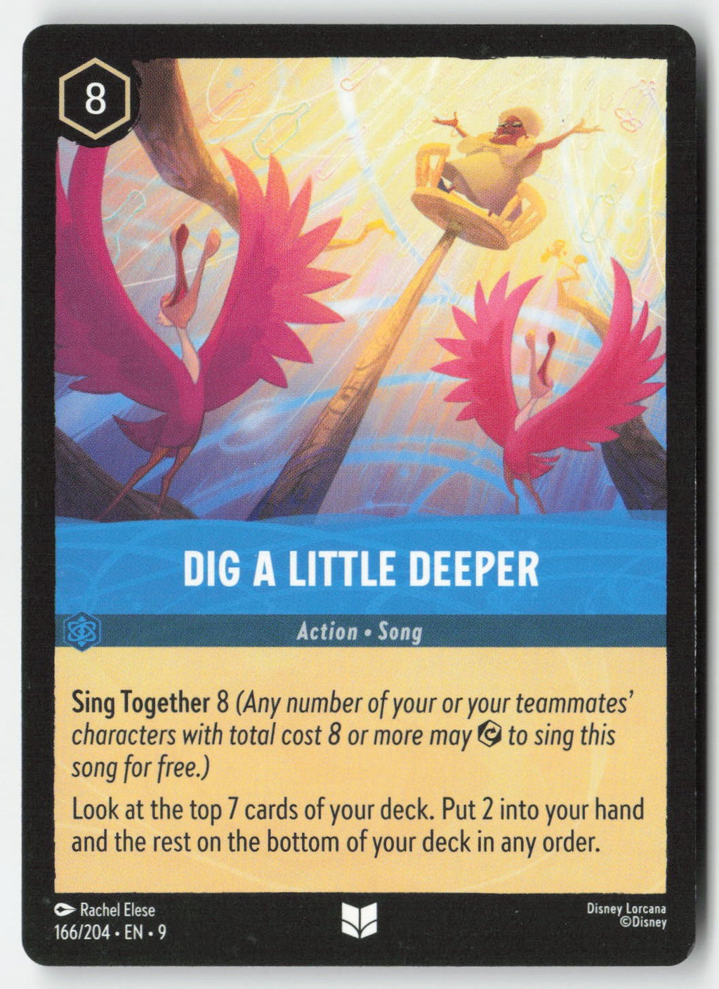 Dig a Little Deeper 166/204 Normal Uncommon Lightly Played