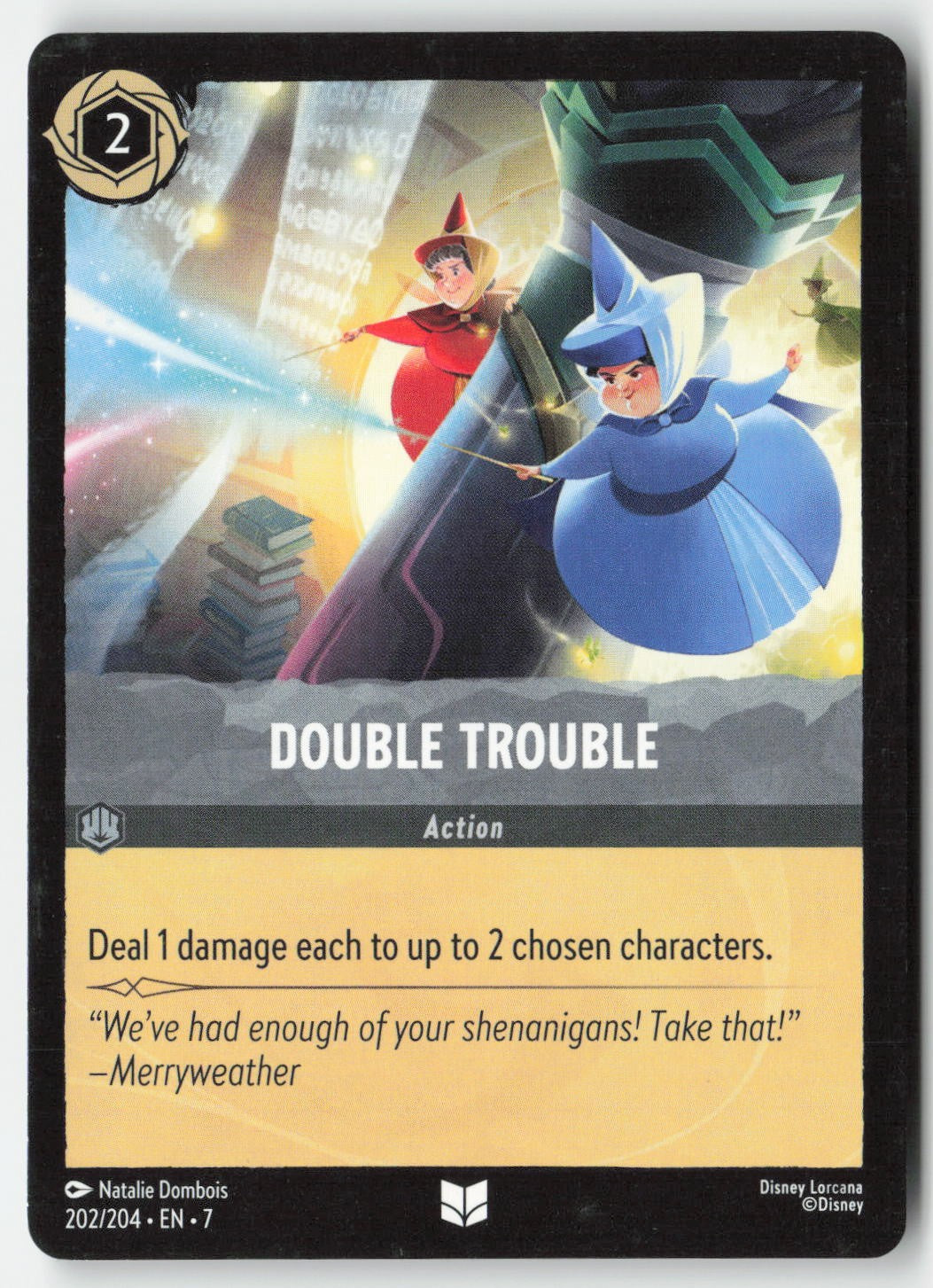 Double Trouble 202/204 Normal Uncommon Lightly Played
