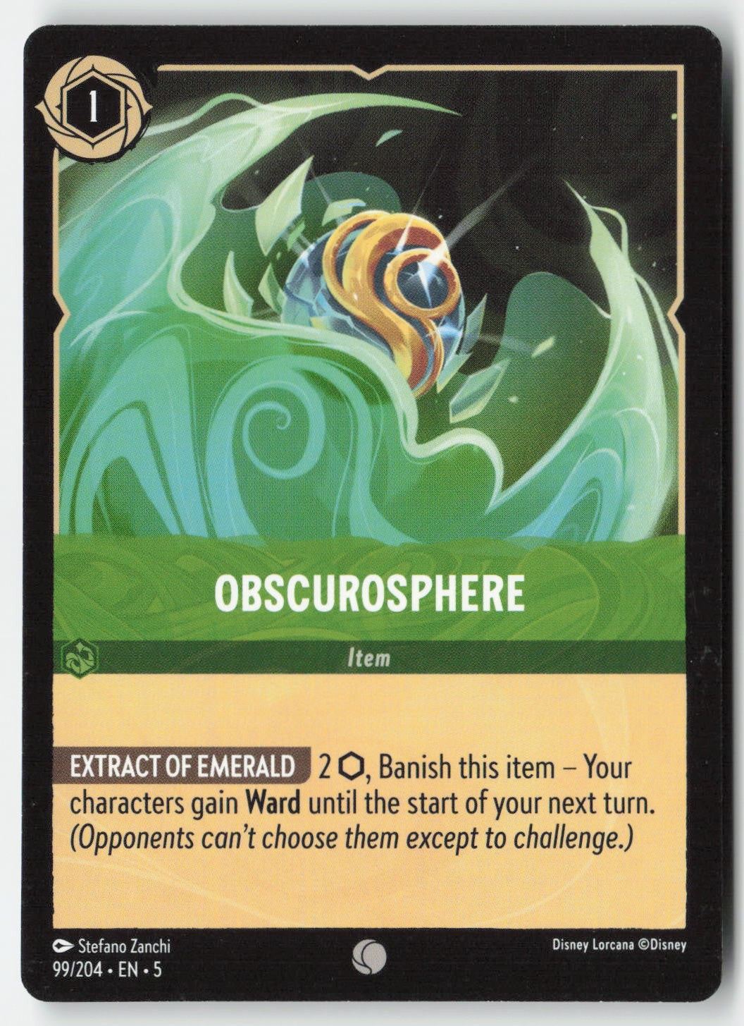 Obscurosphere 99/204 Normal Common Lightly Played