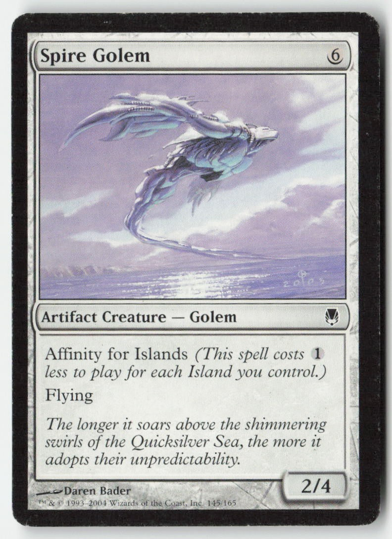 Spire Golem DST 145 Common MP, Front