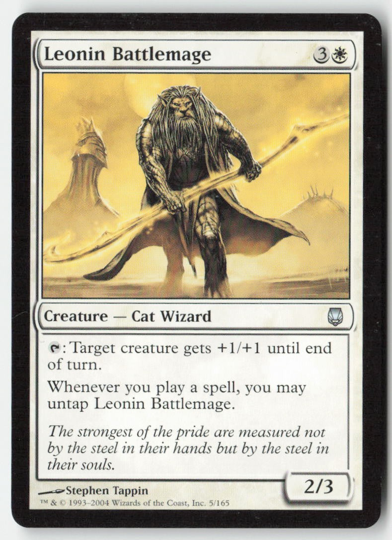 Leonin Battlemage DST 5 Uncommon MP