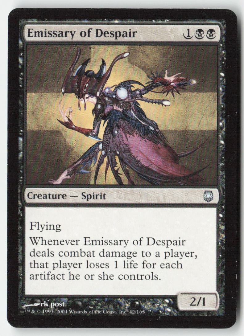 Emissary of Despair DST 42 Uncommon Moderately Played