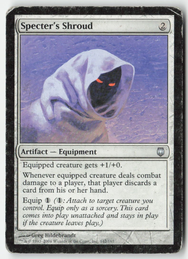 Specter's Shroud DST 142 Uncommon Moderately Played