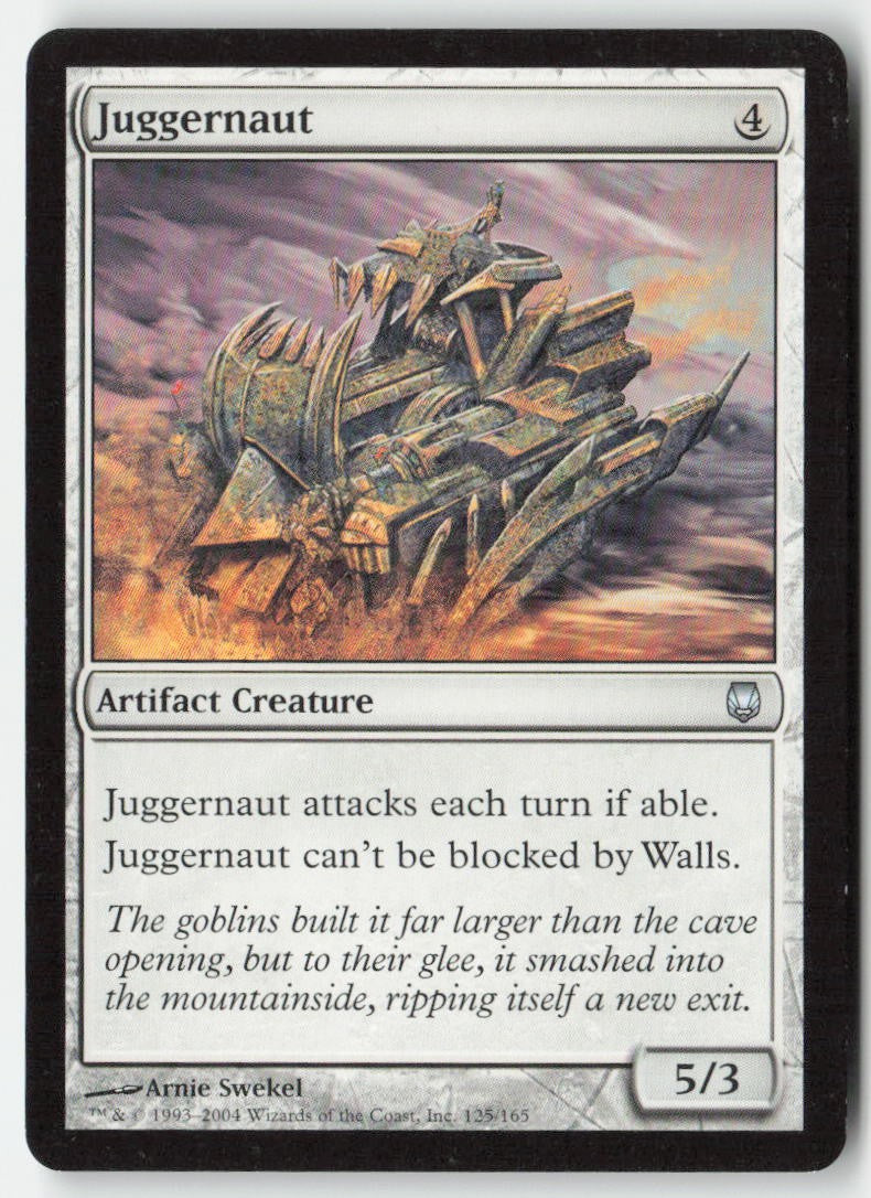 Juggernaut DST 125 Uncommon Moderately Played