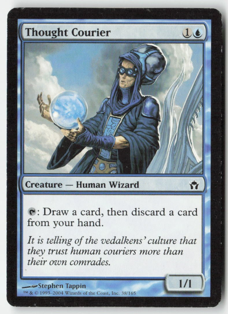 Thought Courier 5DN 38 Common Moderately Played