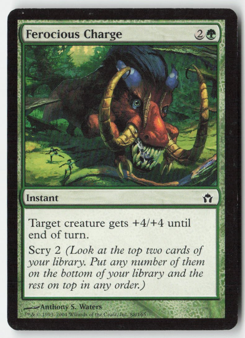 Ferocious Charge 5DN 88 Common Moderately Played