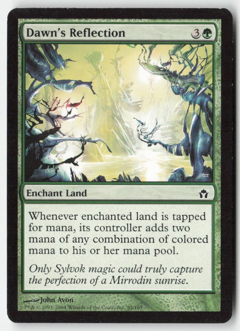 Dawn's Reflection 5DN 85 Common Moderately Played, Front
