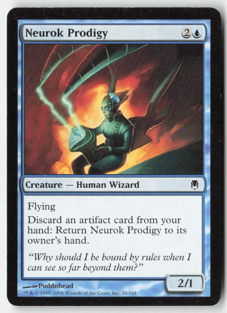 Neurok Prodigy DST 26 Common Moderately Played, Front