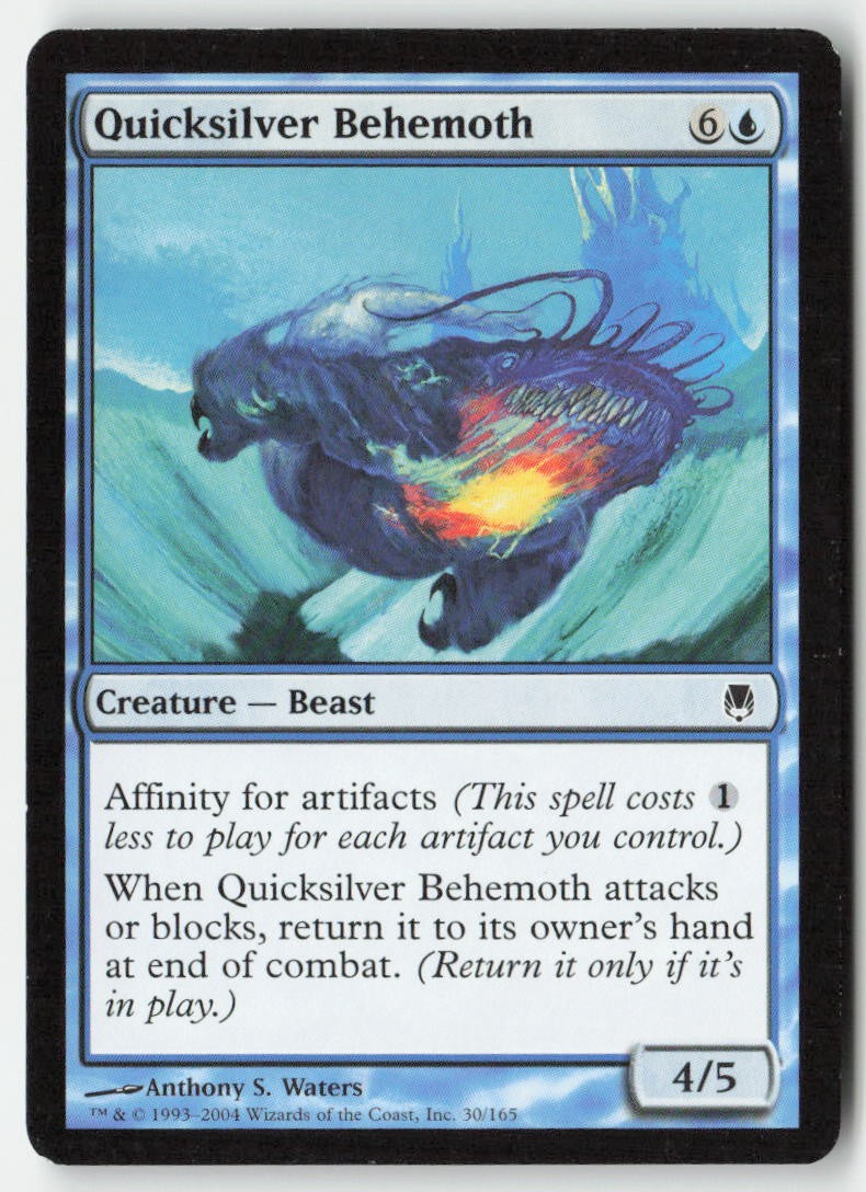 Quicksilver Behemoth DST 30 Common Moderately Played