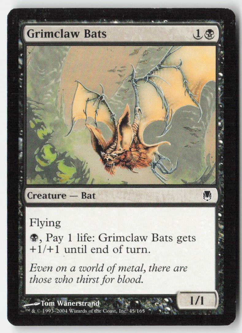 Grimclaw Bats DST 45 Common Moderately Played