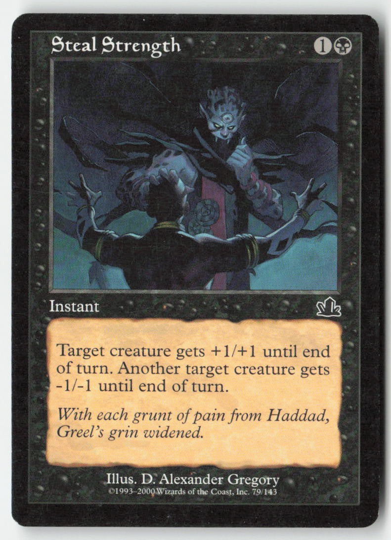 Steal Strength PCY 79 Common Moderately Played